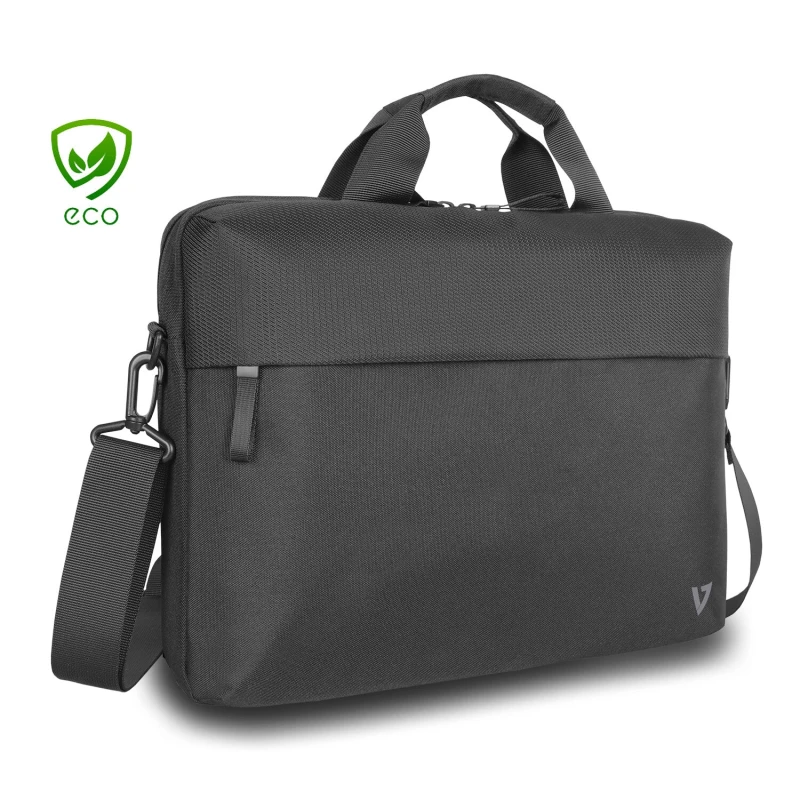 Image of V7 V7 CTP16-ECO2 laptop case 39.6cm (15.6") Briefcase Black CTP16-ECO2
