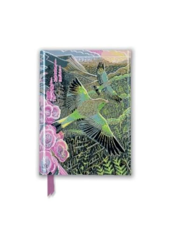 Image of Annie Soudain: Foxgloves & Finches (Foiled Pocket Journal) Notebook / blank book