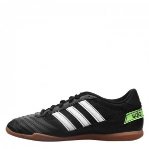 Image of adidas Super Sala Childrens Indoor Football Trainers - Black/Wht/Green