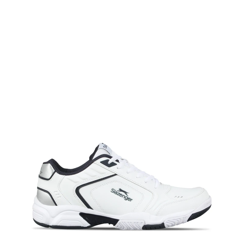 Image of Slazenger Tennis Shoe Mens White/Navy male 7 (41)