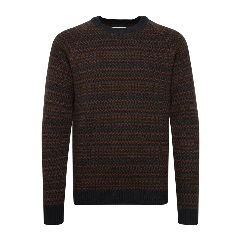 Image of casual friday Norwegian raglan sweater Casual Friday Kristian Bleu Male L