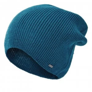 Image of Dare2B Thesis II Ribbed Beanie - Petrol/Ebony