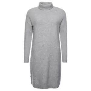 Image of Superdry Fun Knit Dress - Grey