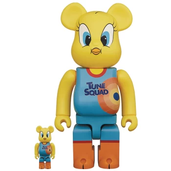 Image of Medicom Space Jam: A New Legacy Tweety Bird 100% & 400% Be@rbrick 2-pack