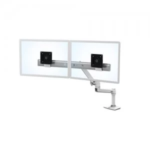 Image of Ergotron LX Series Desk Dual Direct Arm 63.5cm (25") Freestanding White