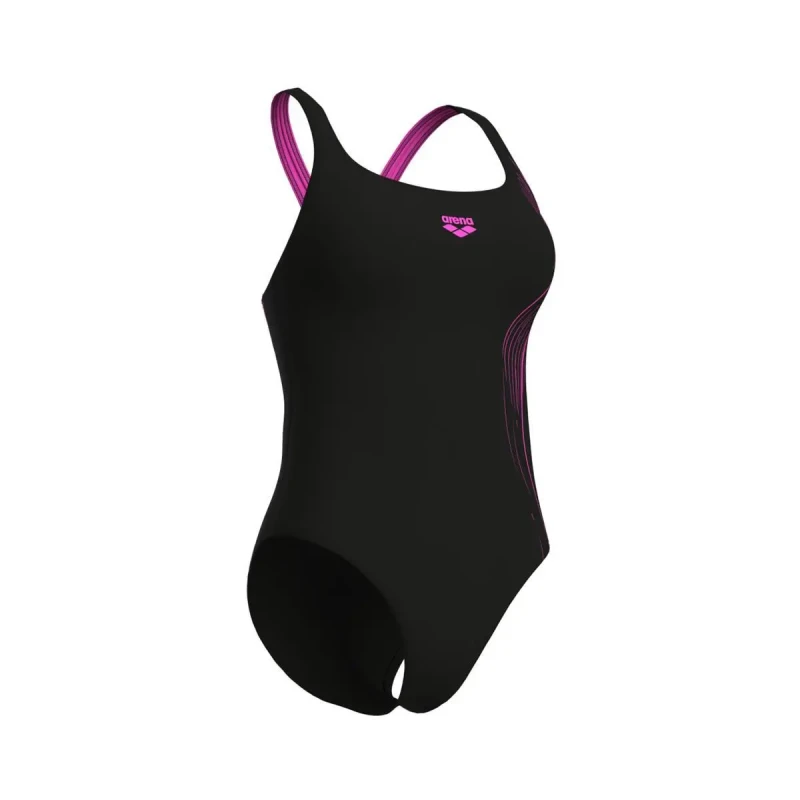 Image of Womens 1 Piece swimsuit Arena Scratch Control Pro Noir Female 36