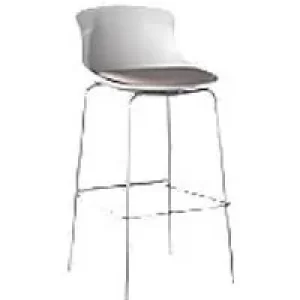 Image of Alphason Bar Stool Helena White