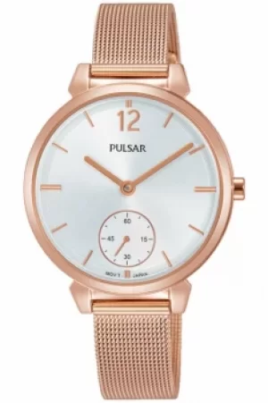 Image of Ladies Pulsar Dress Mesh Watch PN4054X1