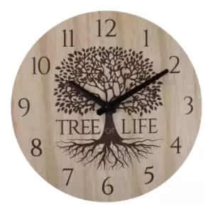 Image of Small Tree Of Life Clock 30cm