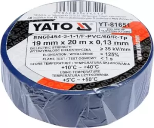 Image of YATO Insulating Tape YT-81651