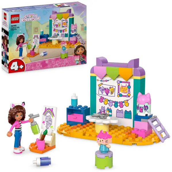 Image of LEGO LEGO Gabby's Dollhouse Crafting with Baby Box Toy Set 10795