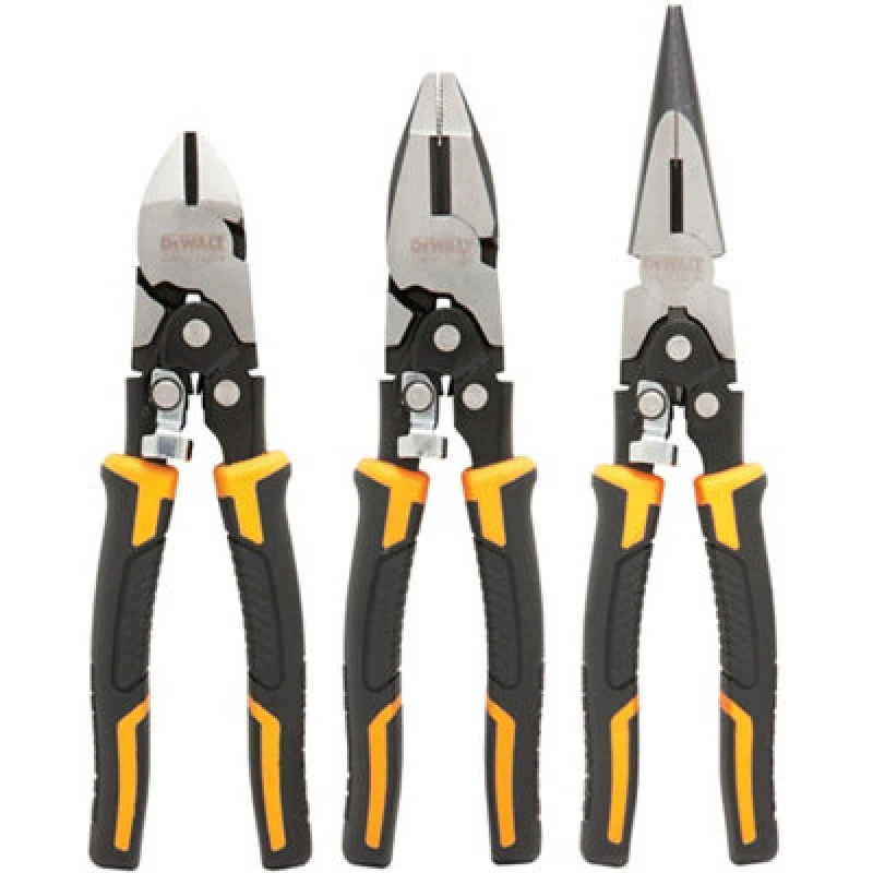 Image of DEWALT DEWALT DWHT0-70485 Pliers Set 3 Piece DWHT0-70485
