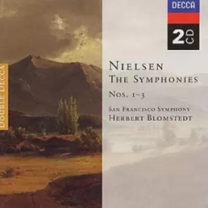 Image of The Symphonies Nos 1 - 3 by Nielsen, Carl August CD Album