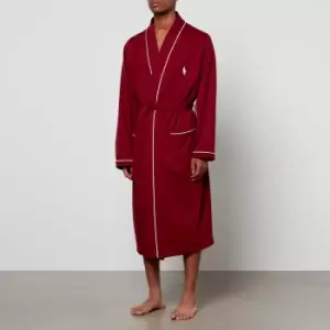 Image of Polo Ralph Lauren Cotton-Blend Jersey Robe - L/XL