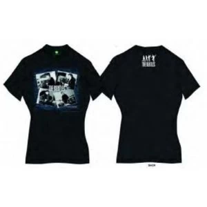 Image of The Beatles The Beatles at The Cavern Ladies Regular Fit Black T Shirt