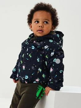 Image of Boys, Regatta Kid's Peppa Pig Muddy Puddle Padded Jacket - Navy, Size 2-3 Years