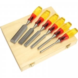 Image of Marples M373 6 Piece Splitproof Bevel Edge Wood Chisel Set