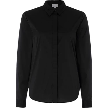 Image of Linea Linea Plain Shirt Ladies - Black