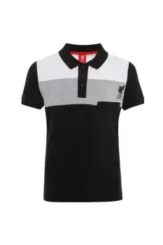 Image of Colour Block Polo Shirt