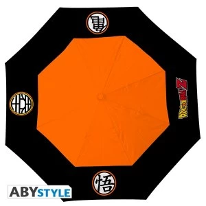 Image of Dragon Ball - Dbz/ Goku Symbols Umbrella