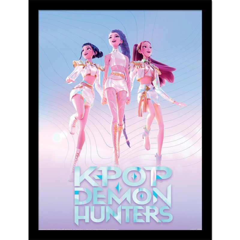 Image of K-pop Demon Hunters (trio) Collector Print, Multi FP2510434