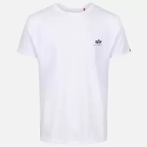 Image of Alpha Industries Basic Logo-Printed Cotton-Jersey T-Shirt - S