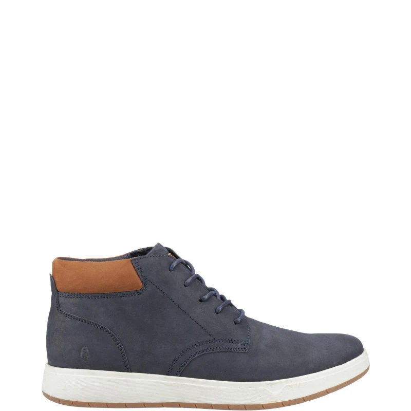 Image of Hush Puppies Bronko Chukka Boot Navy male 6 (40)