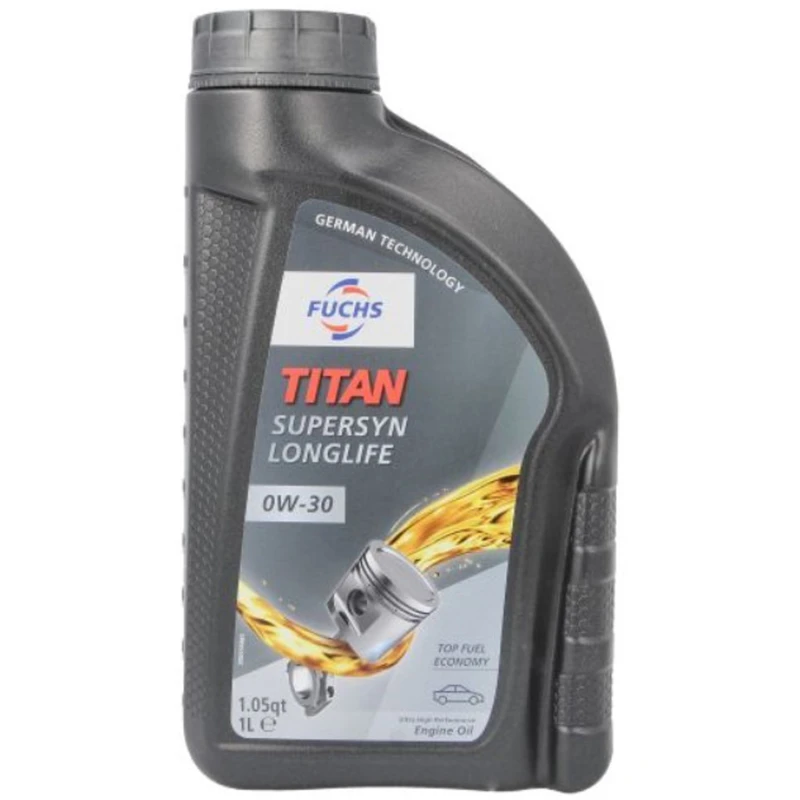 Image of FUCHS 602032621 Engine oil Capacity: 1l, 0W-30 Engine Oil (1862)