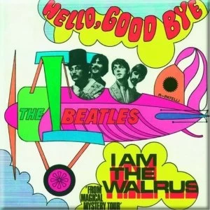 Image of The Beatles - Hello, Goodbye / I Am The Walrus Fridge Magnet