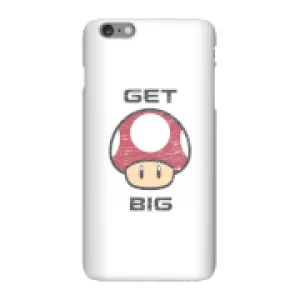 Image of Nintendo Super Mario Get Big Mushroom Phone Case - iPhone 6 Plus - Snap Case - Gloss