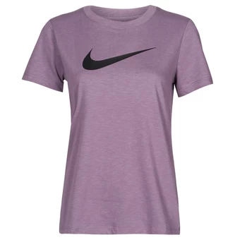 Image of Nike NIKE DRI-FIT womens T shirt in Purple - Sizes S,M,L,XL,XS