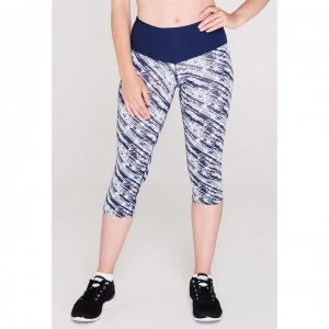 Image of Sugoi Fusion Cycling Capri Ladies - Blue