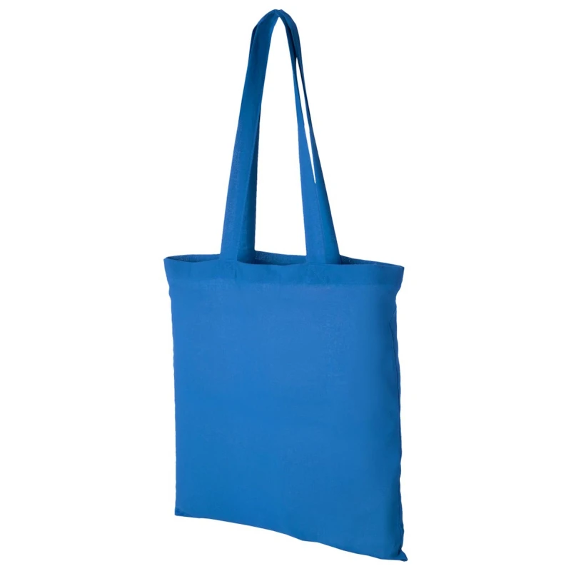 Image of Bullet Womens Peru Cotton Tote in Mid Blue Mid Blue Female One Size