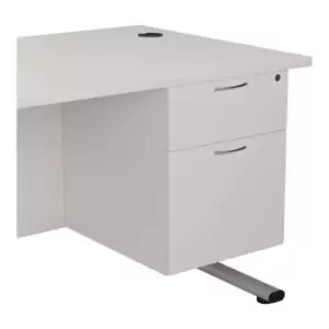 Image of Tc Fixed Pedestal 2 Drawers White