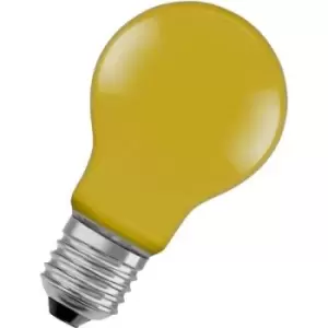 Image of OSRAM 4058075433922 LED (monochrome) EEC F (A - G) E-27 Pear shape 2.5 W = 15 W Yellow (Ø x L) 60 mm x 105mm