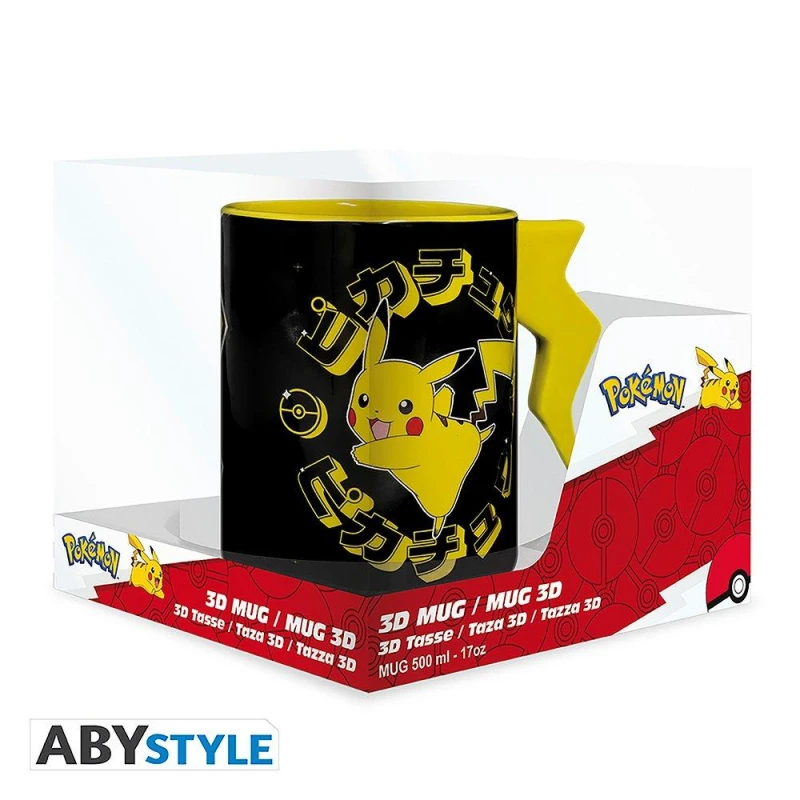 Image of Pokemon Pikachu 3D Handle Mug General merchandise