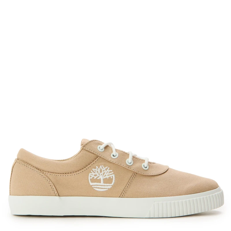 Image of Timberland Mens Low Lc Sneaker Light Lace Up Low-Top Trainers LightBeige Cnvs male 7 (41)