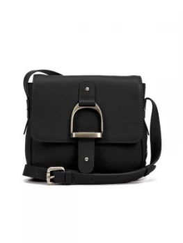 Image of Village England Mini cranleigh cross body bag Black