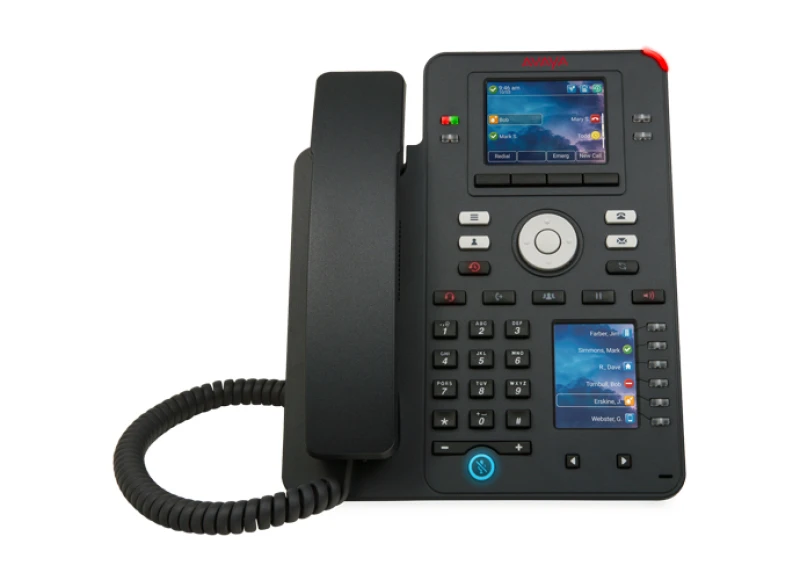 Image of Avaya J159 IP phone Black LED WiFi