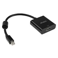 Image of Akasa Mini DisplayPort Adapter to HDMI Female 4K - Black
