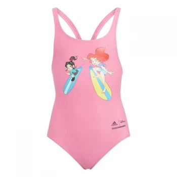 Image of adidas Disney Princess Swimsuit Kids - Rose Tone