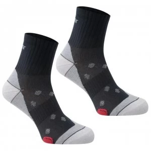 Image of Karrimor 2 pack Running Socks Ladies - Mid Grey