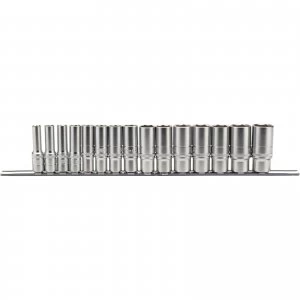Image of Draper Expert 15 Piece 3/8" Drive Deep Hex Socket Set Metric 3/8"
