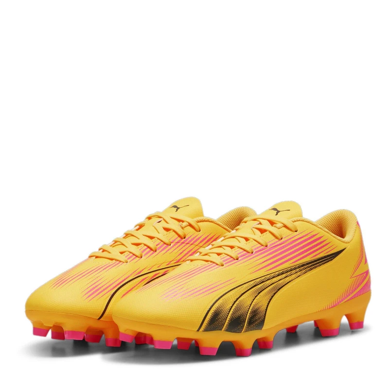 Image of Puma Ultra Play Firm Ground Football Boots - Orange Orange 8