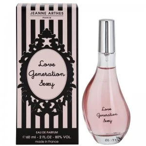 Image of Jeanne Arthes Love Generation Sexy Eau de Parfum For Her 60ml