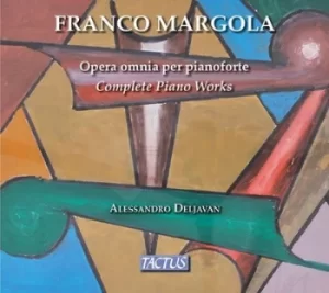 Image of Franco Margola Opera Omnia Per Pianoforte/Complete Piano Works by Franco Margola CD Album
