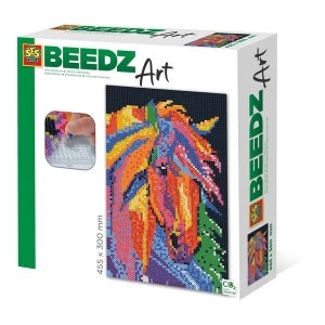 Image of SES CREATIVE Horse Fantasy Beedz Art Mosaic Kit