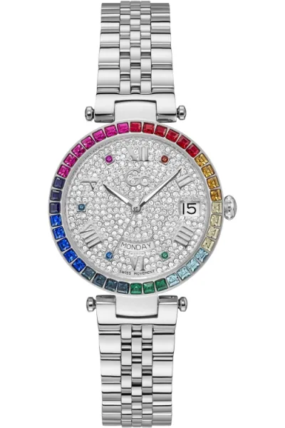 Image of Gc Flair Crystal Watch Z01012L1MF