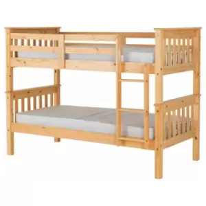 Image of Seconique - Neptune 3ft Bunk Bed Oak