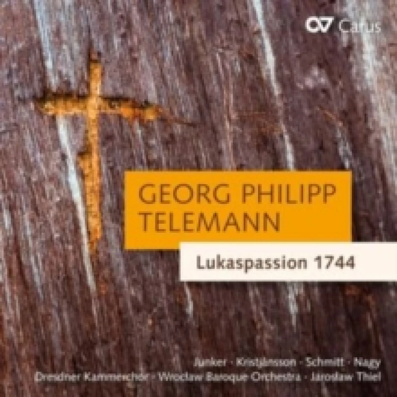 Image of Georg Philipp Telemann: Lukaspassion 1744 CD / Album
